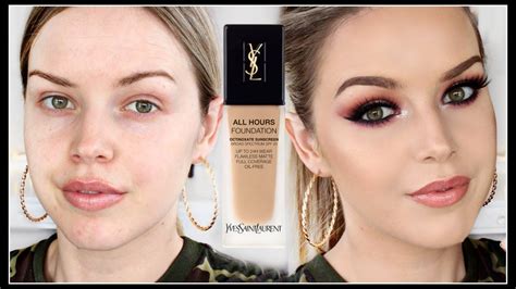 ysl all hours foundation的用法|YSL foundation reviews reddit.